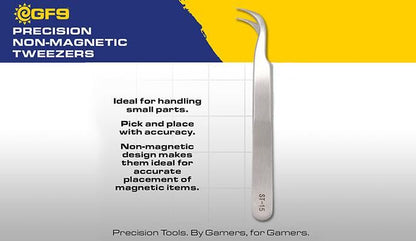 Precision Non-Magnetic Tweezers