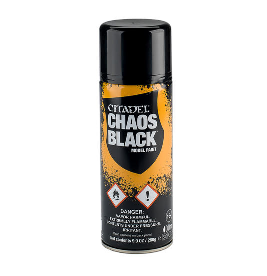 Chaos Black Spray Primer - 400ml