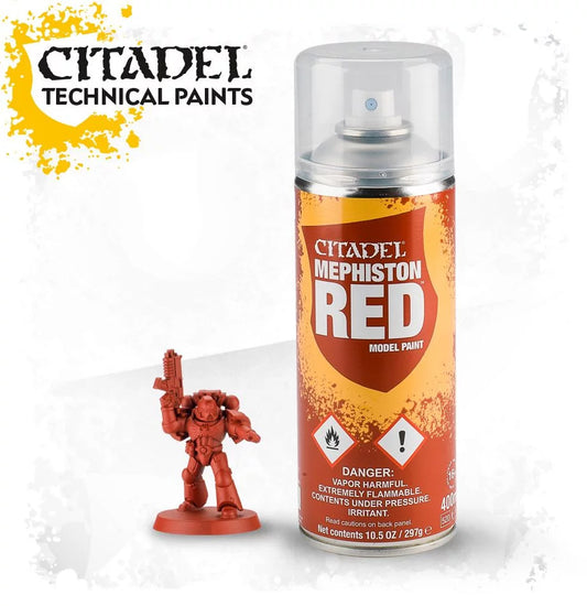 Mephiston Red Spray Primer - 400ml