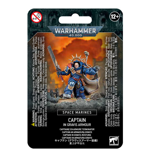 Space Marines - Captain in Gravis Armour