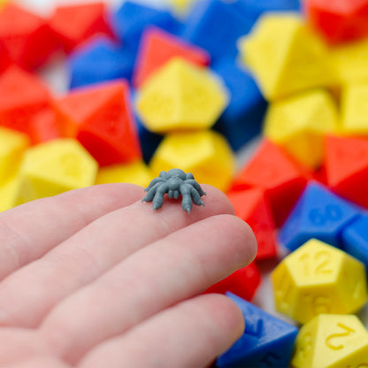 Mama Spinne und Spinnenjunges