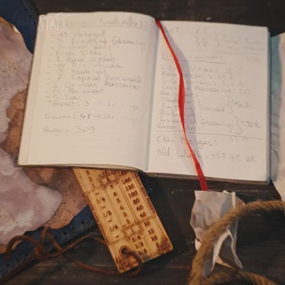 DnD 5e Player Journal - Black