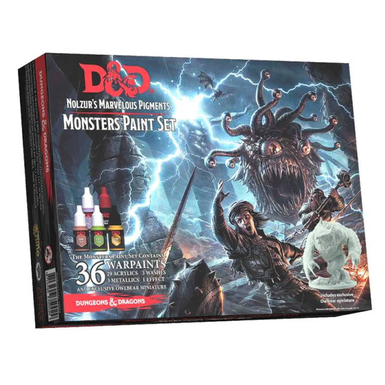 D&D Monsters Paint Set - 36 paints