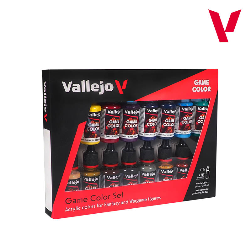 Vallejo Game Color Set - Advanced (16)