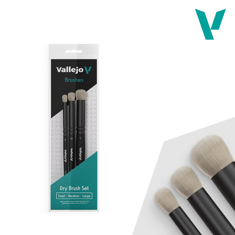 Dry Brush Set - S, M & L