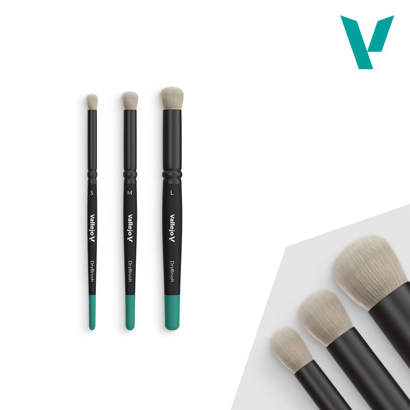 Dry Brush Set - S, M & L