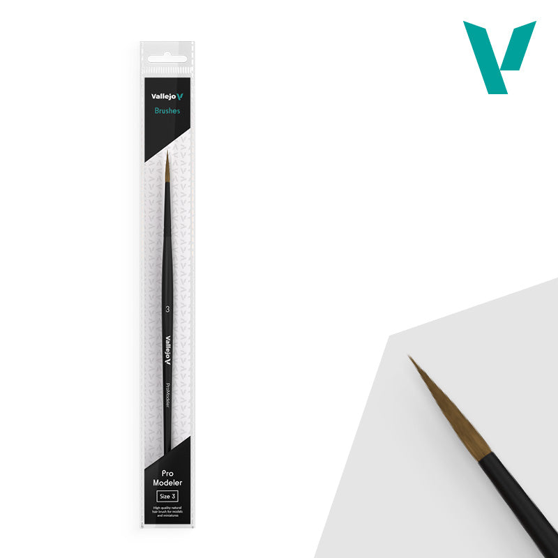 Runder Synthetikpinsel Nr. 2/0