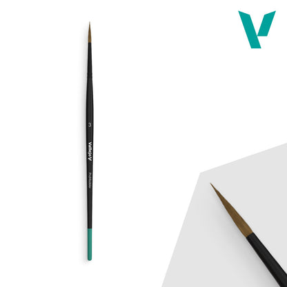 Runder Synthetikpinsel Nr. 2/0