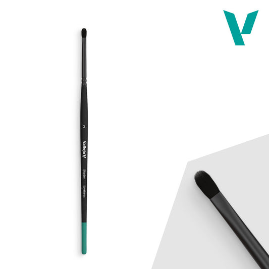 Runder Synthetikpinsel Nr. 2/0