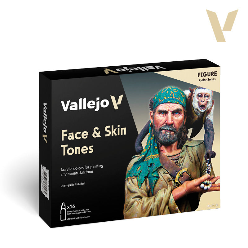 Face and Skin tones - Paint set