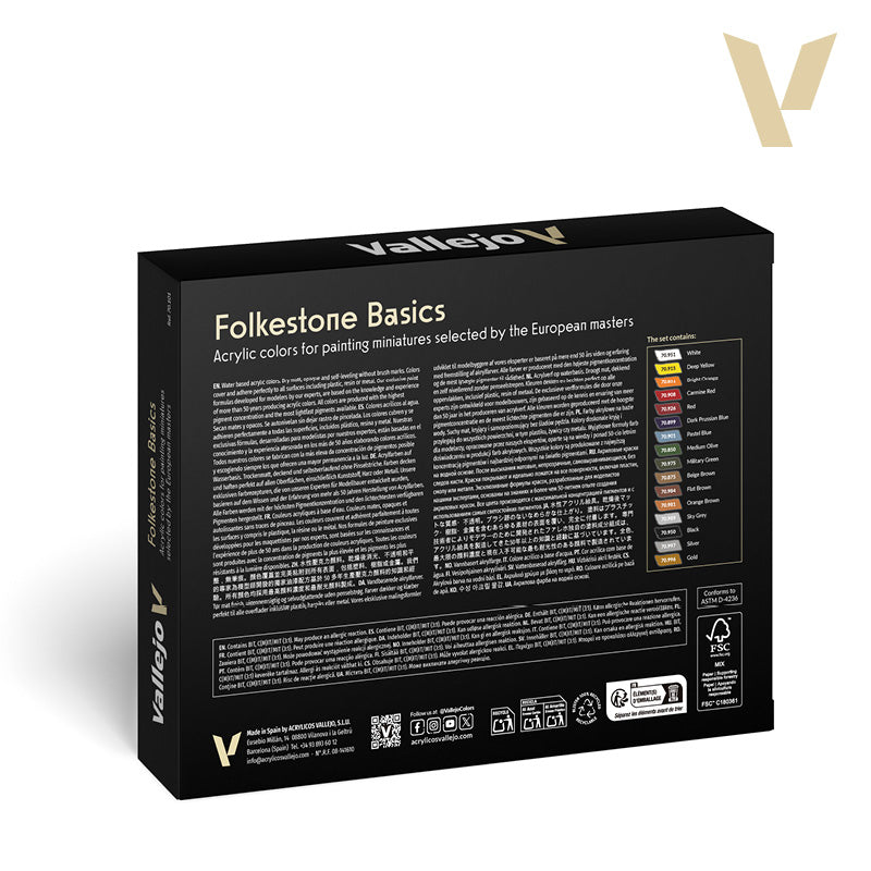 Folkstone Basics - Paint set