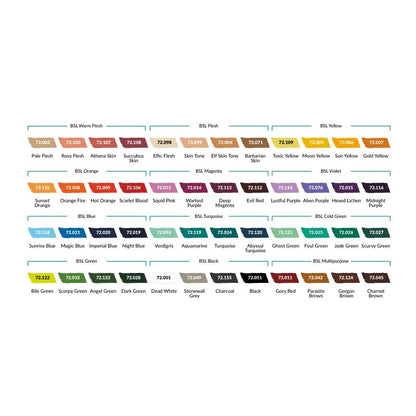 Color BSL System-Farbset – Angel Giraldez