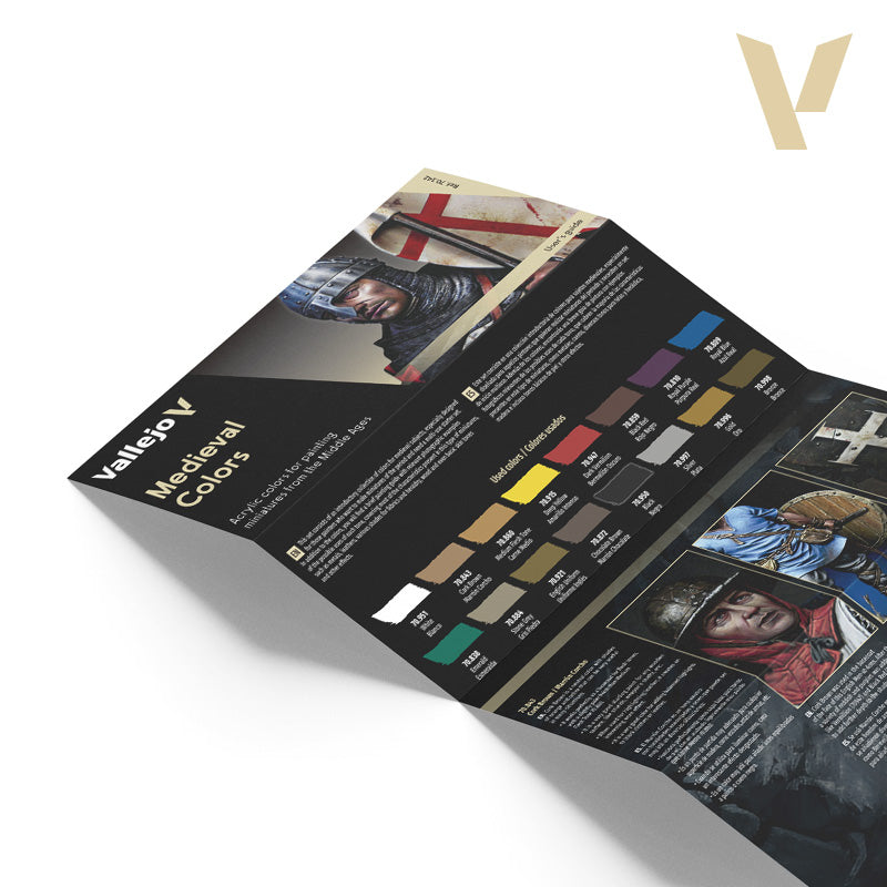 Mittelalterliche Farben - Farbset