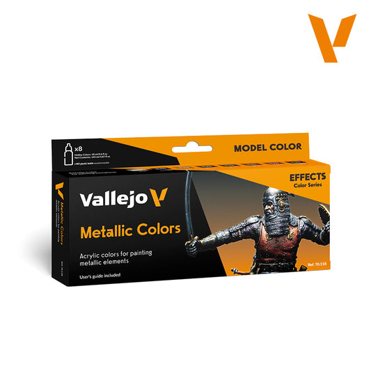 Metallic Colors - Paint set