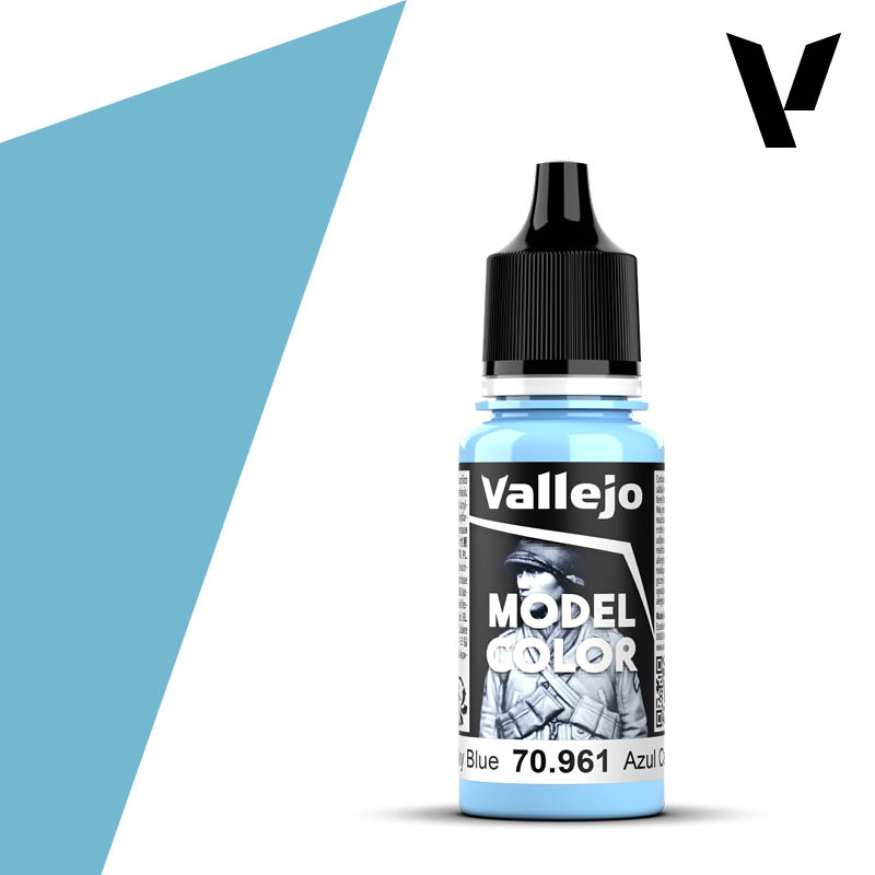 Model Color Sky Blue - 18ml