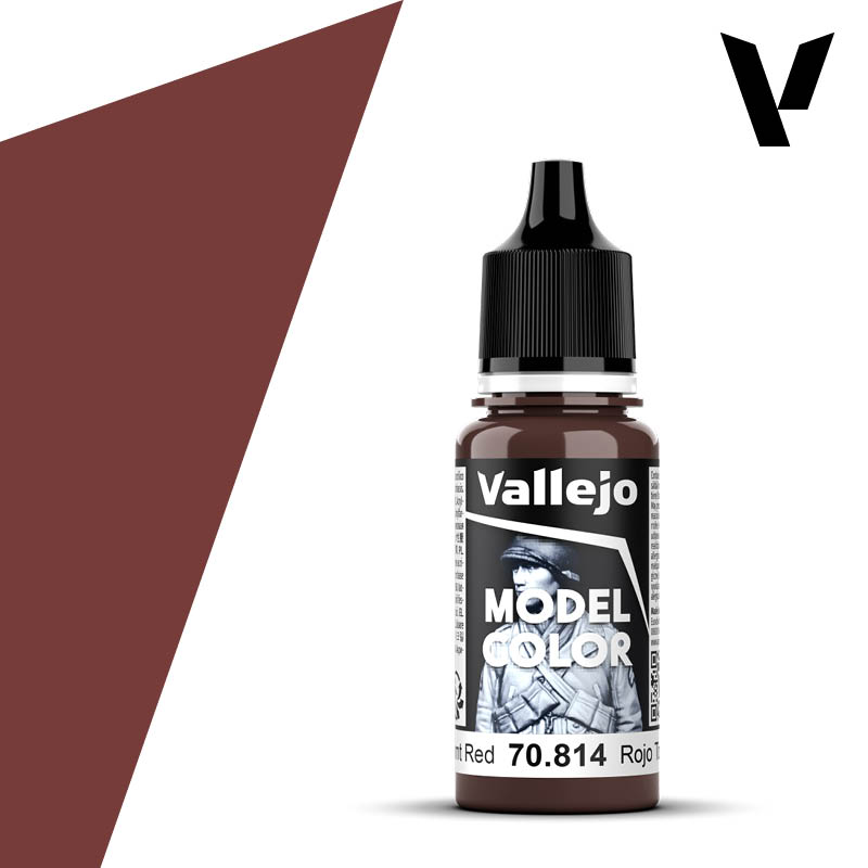 Model Color Burnt Red - 18ml