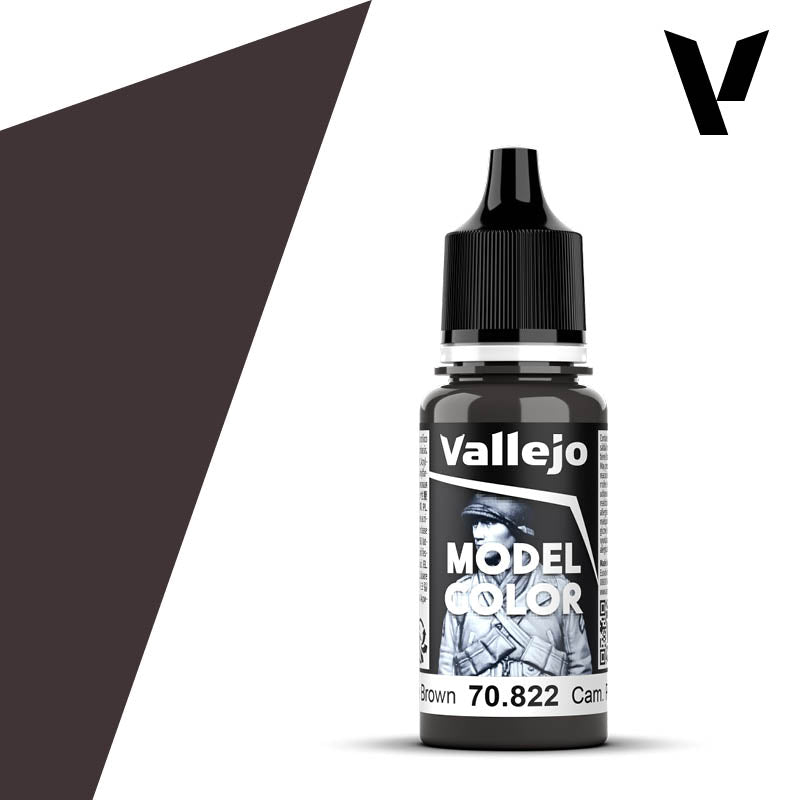 Model Color Camouflage Black Brown - 18ml