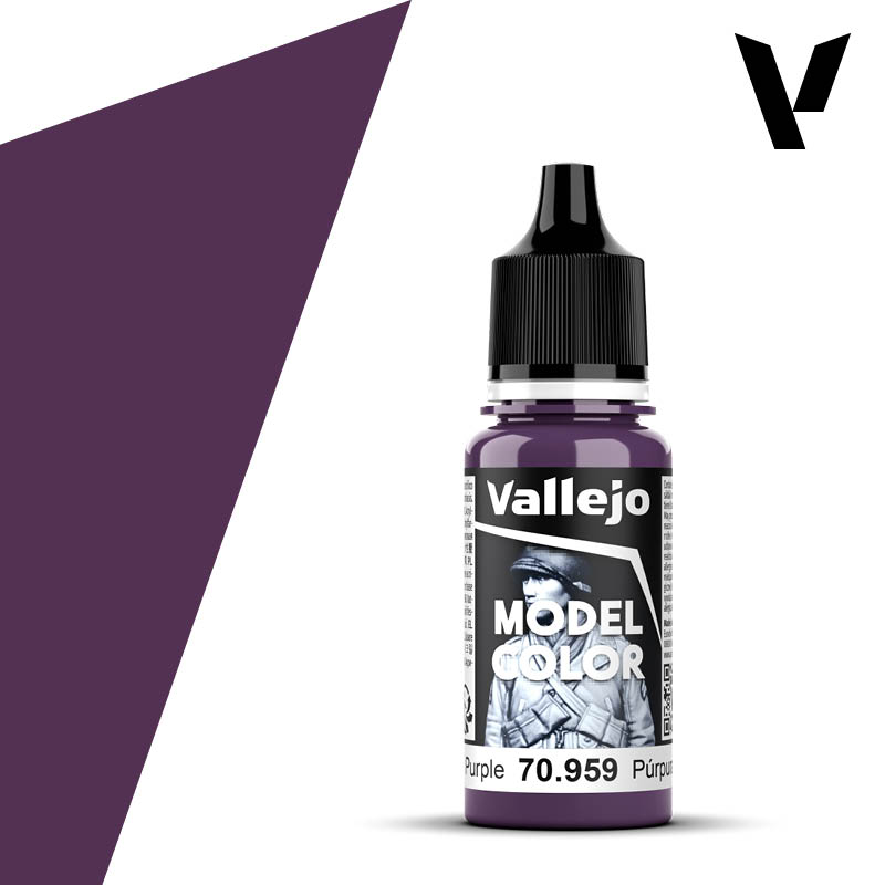 Model Color Purple - 18ml