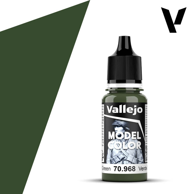 Model Color Flat Green - 18ml