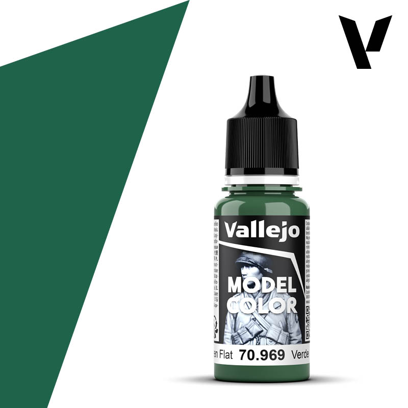 Model Color Park Green Flat - 18ml