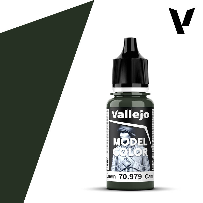 Model Color Camouflage Dark Green - 18ml