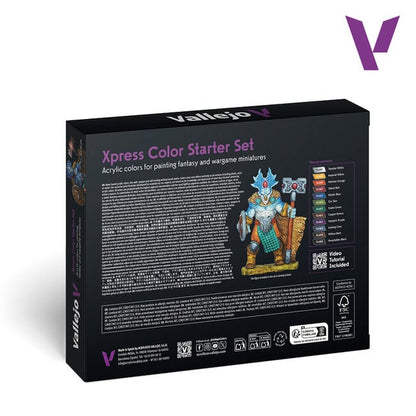 Vallejo Xpress Color Starter Set - 18ml (12)